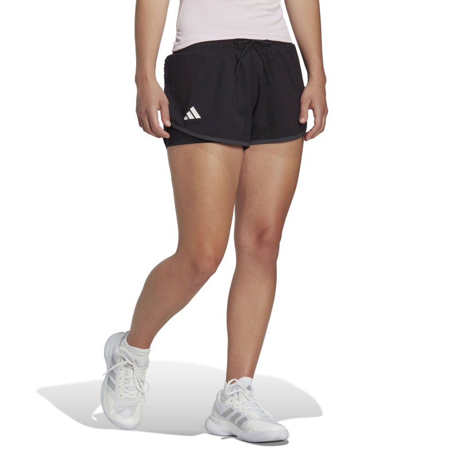 Tenniskleding adidas | Club Shorts Dames Zwart