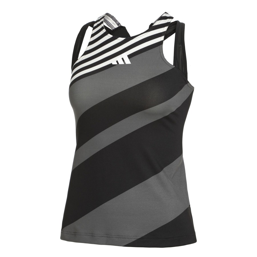 Tenniskleding adidas | Pro Y-Tank Tanktop Dames
