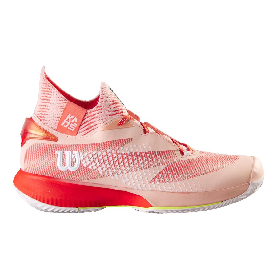 Tennisschoenen Wilson | Kaos Rapide Sft Gravelschoen Dames Koraal