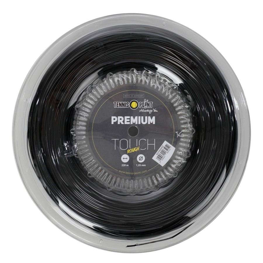 Tennissnaren Tennis-Point | Premium Touch Rough Rol Snaren 220M