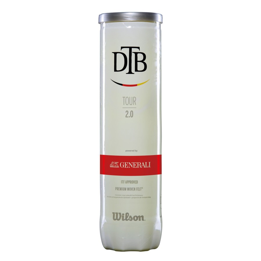 Tennisballen Wilson | Dtb Tour 2.0 Verpakking 4 Stuks