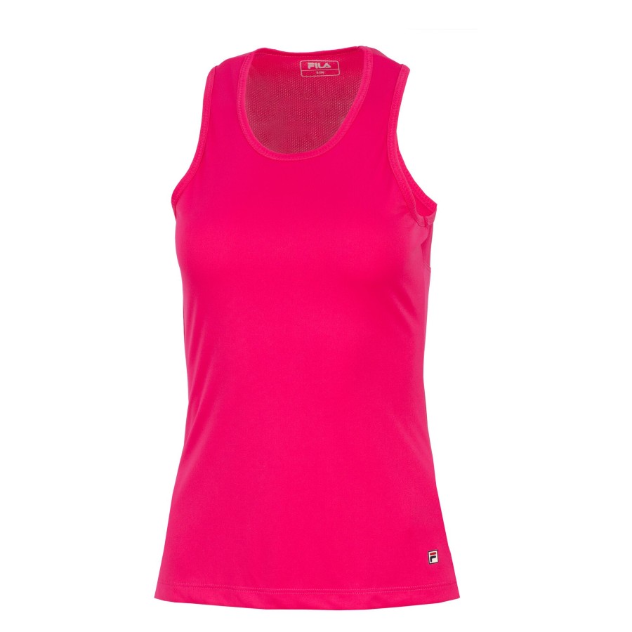 Tenniskleding Fila | Maelle Tanktop Dames Pink