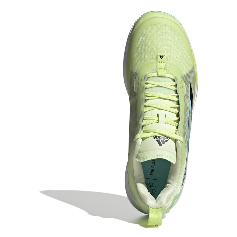 Tennisschoenen adidas | Avacourt Gravelschoen Dames Geel, Zwart