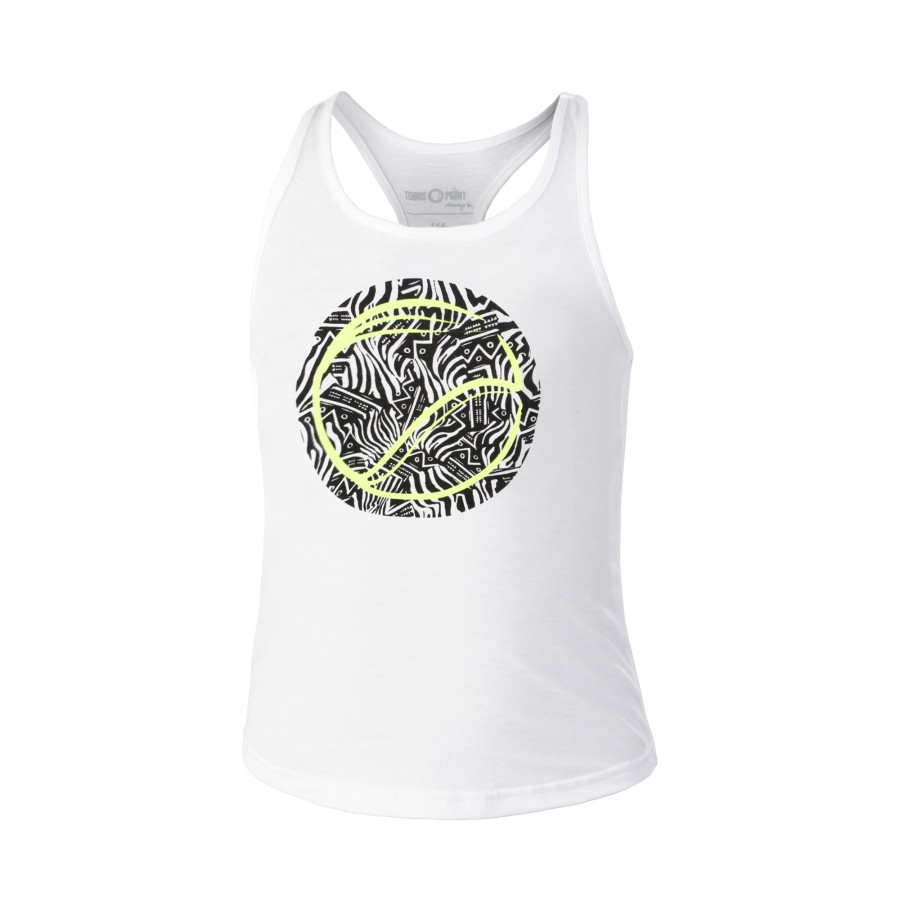 Tenniskleding Tennis-Point | Camo Dazzle Tanktop Meisjes