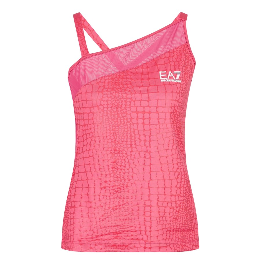 Tenniskleding EA7 | Tanktop Dames