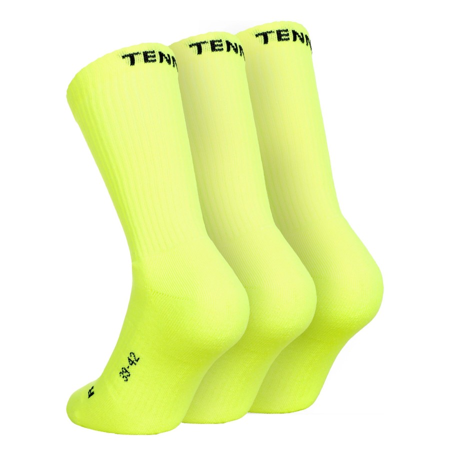 Tenniskleding Tennis-Point | Verpakking 3 Stuks Geel