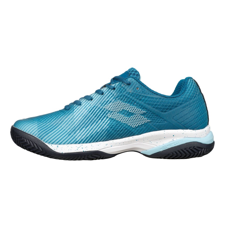Tennisschoenen Lotto | Mirage 300 Iii Gravelschoen Heren Turkoois, Wit