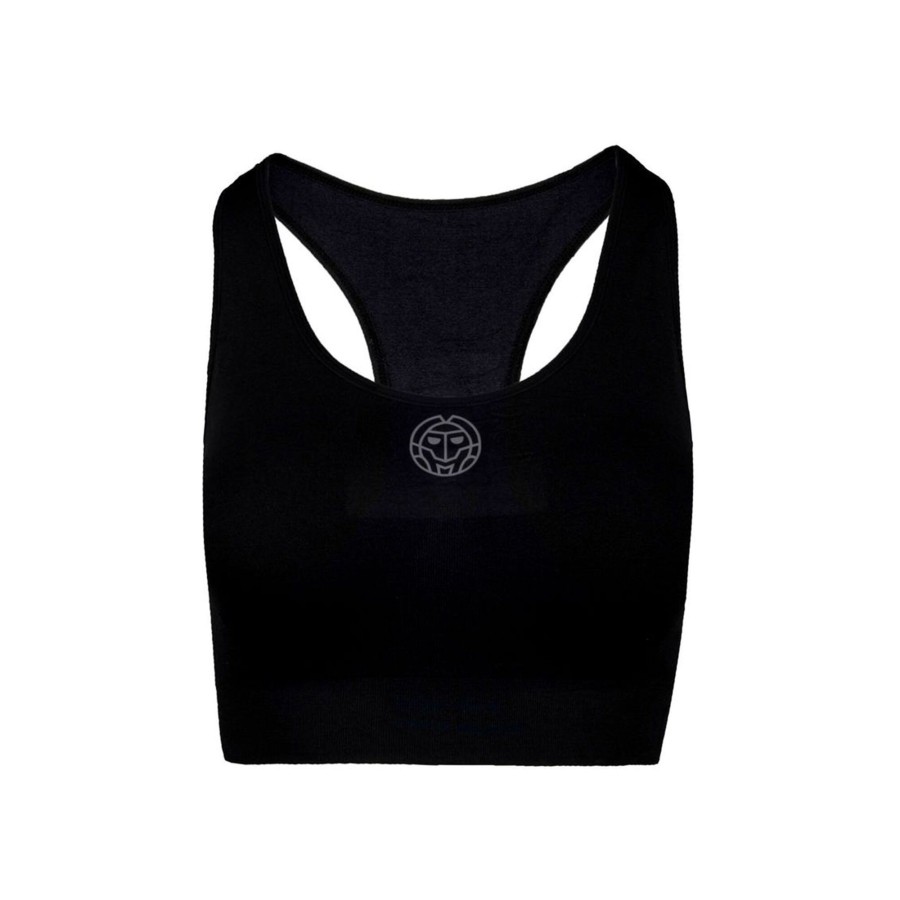 Tenniskleding BIDI BADU | Major Pector Move Sport-Bh Dames Zwart