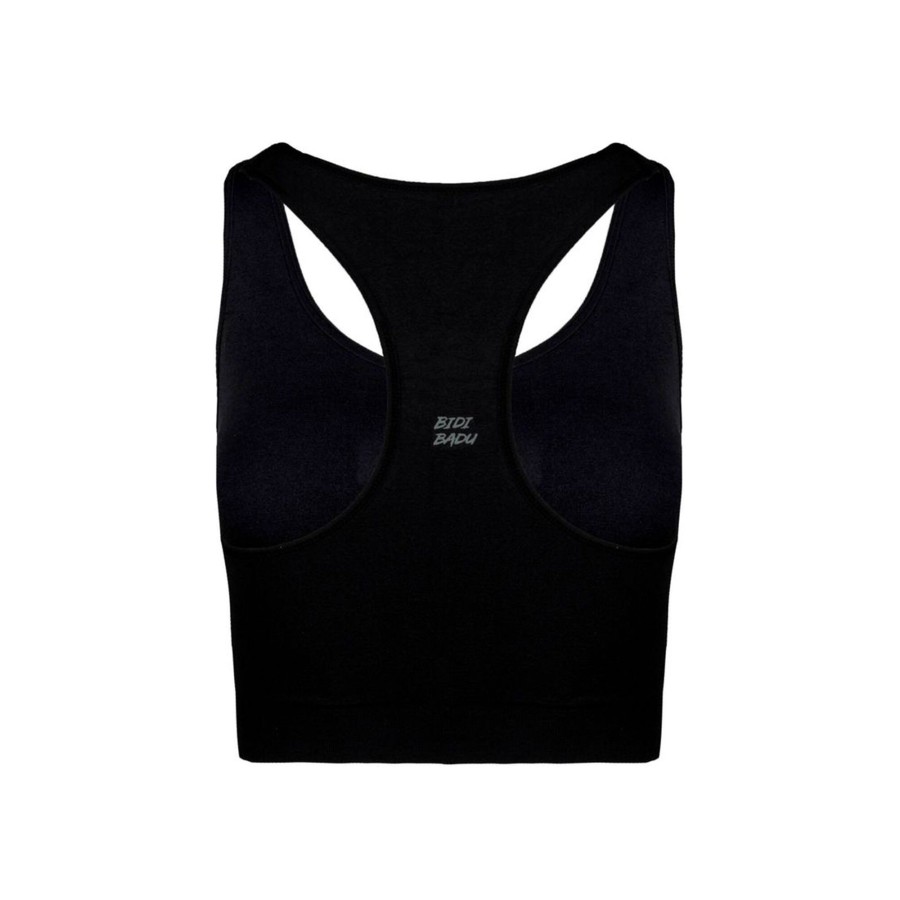 Tenniskleding BIDI BADU | Major Pector Move Sport-Bh Dames Zwart