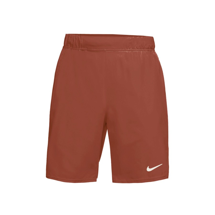 Tenniskleding Nike | Dri-Fit Court 9In Shorts Heren Roest