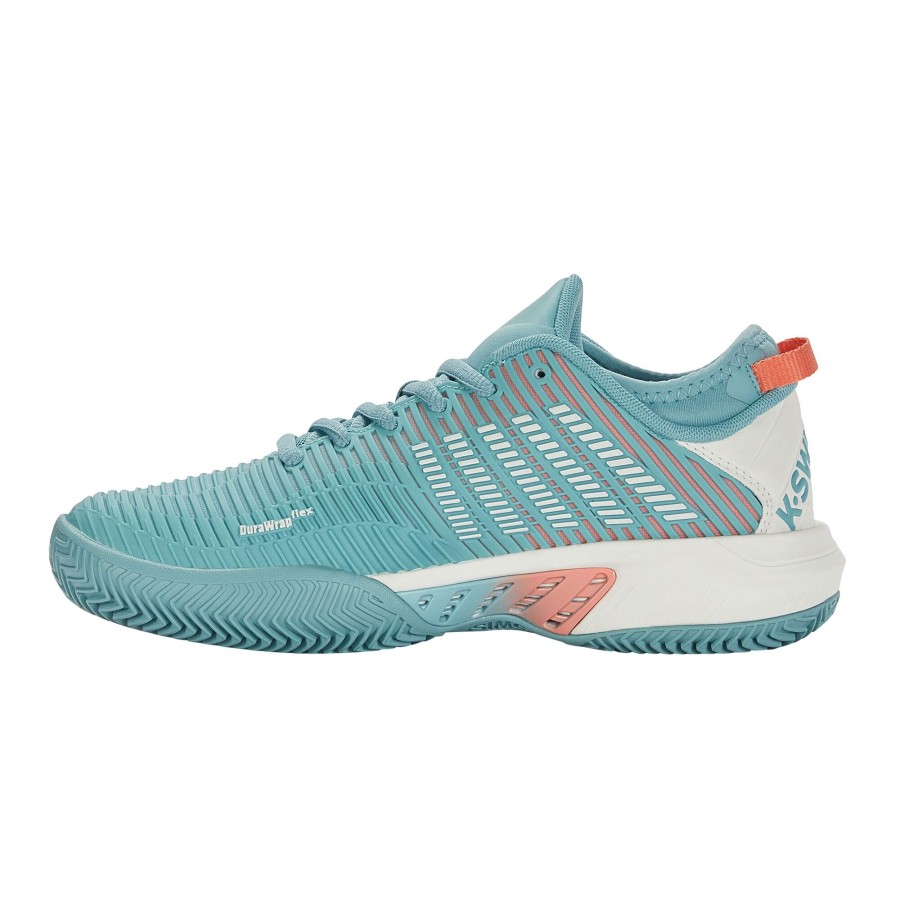 Tennisschoenen K-Swiss | Hypercourt Supreme Gravelschoen Dames Mint, Wit