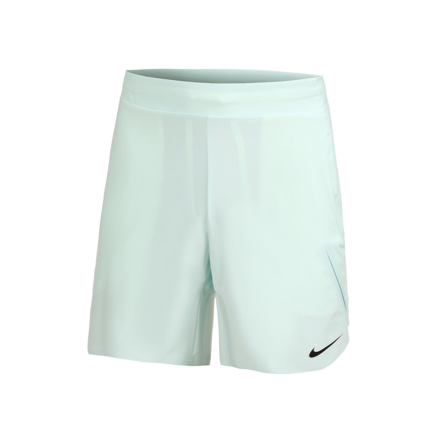 Tenniskleding Nike | Dri-Fit Court Slam Shorts Heren Mint