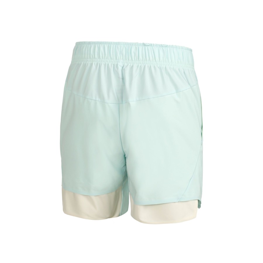 Tenniskleding Nike | Dri-Fit Court Slam Shorts Heren Mint
