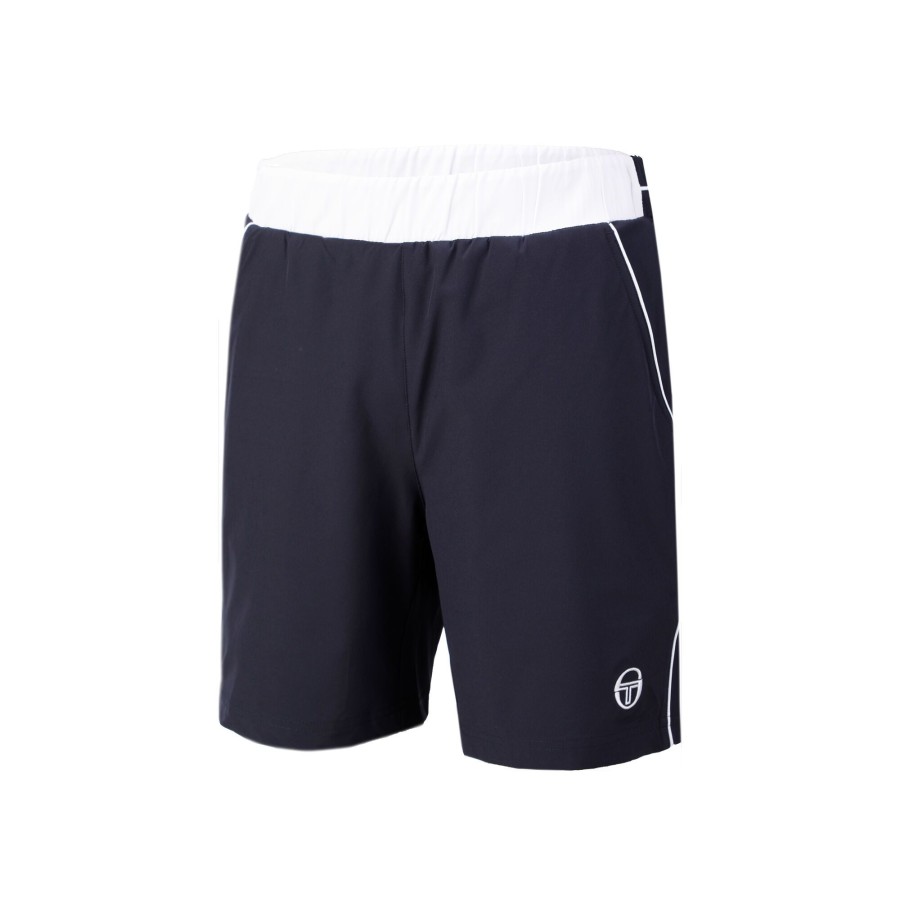 Tenniskleding Sergio Tacchini | Tcp Shorts Heren Donkerblauw, Wit