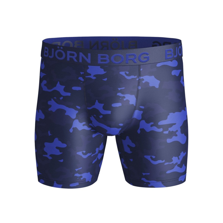 Tenniskleding Björn Borg | Per Boxershort Heren Donkerblauw, Blauw
