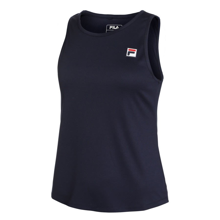 Tenniskleding Fila | Alma Tanktop Dames Donkerblauw