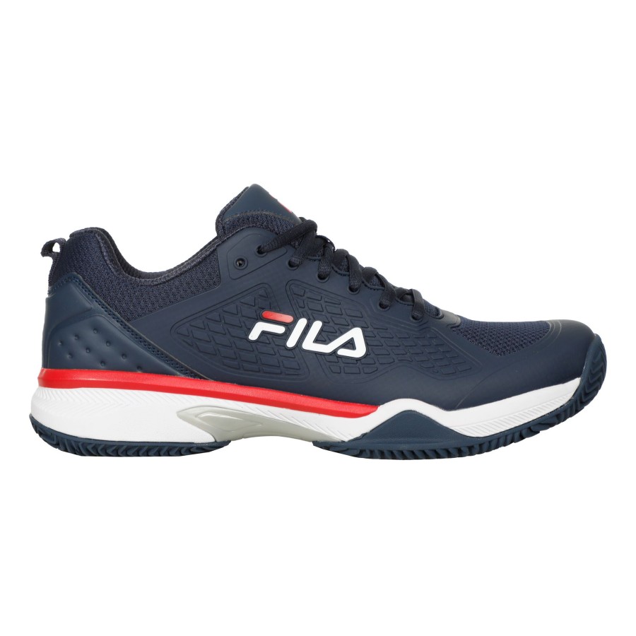 Tennisschoenen Fila | Sabbia Lite 2 Gravelschoen Heren Donkerblauw, Wit