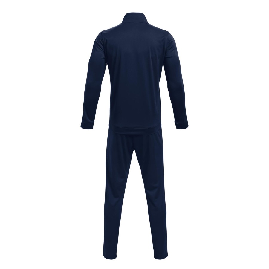 Tenniskleding Under Armour | Knit Trainingspak Heren Donkerblauw