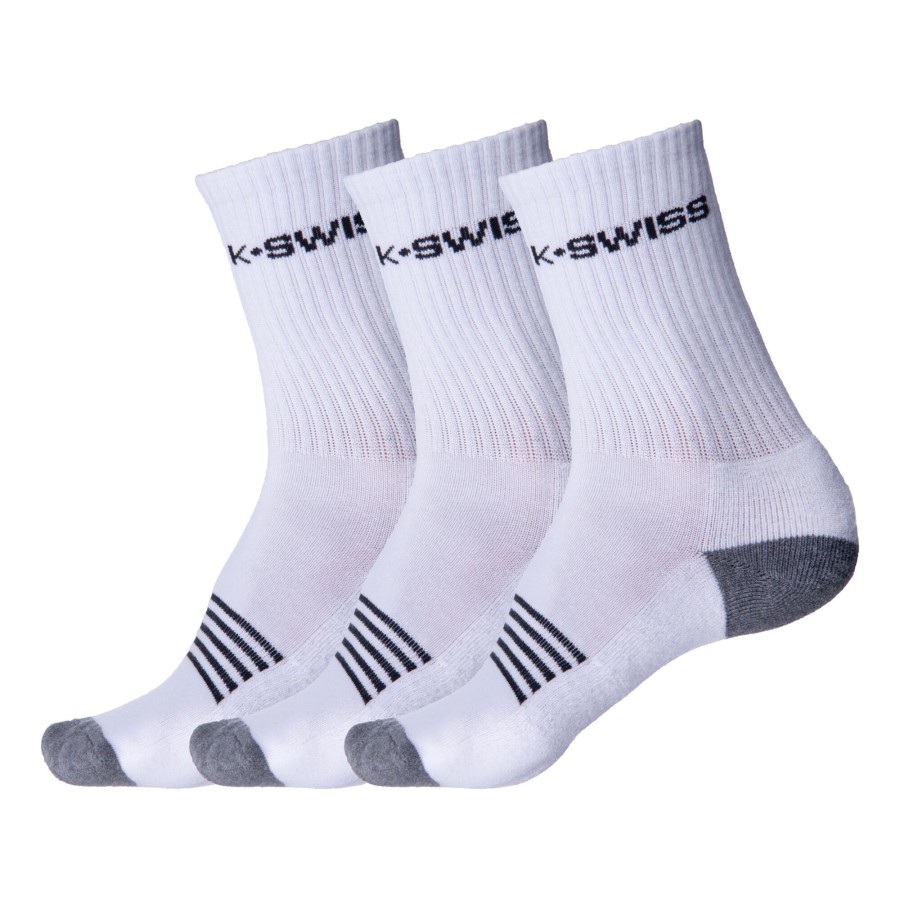 Tenniskleding K-Swiss | Tennissokken Verpakking 3 Stuks Heren