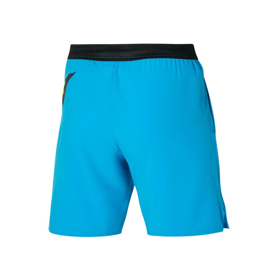Tenniskleding Mizuno | Release 8In Amplify Shorts Heren Blauw