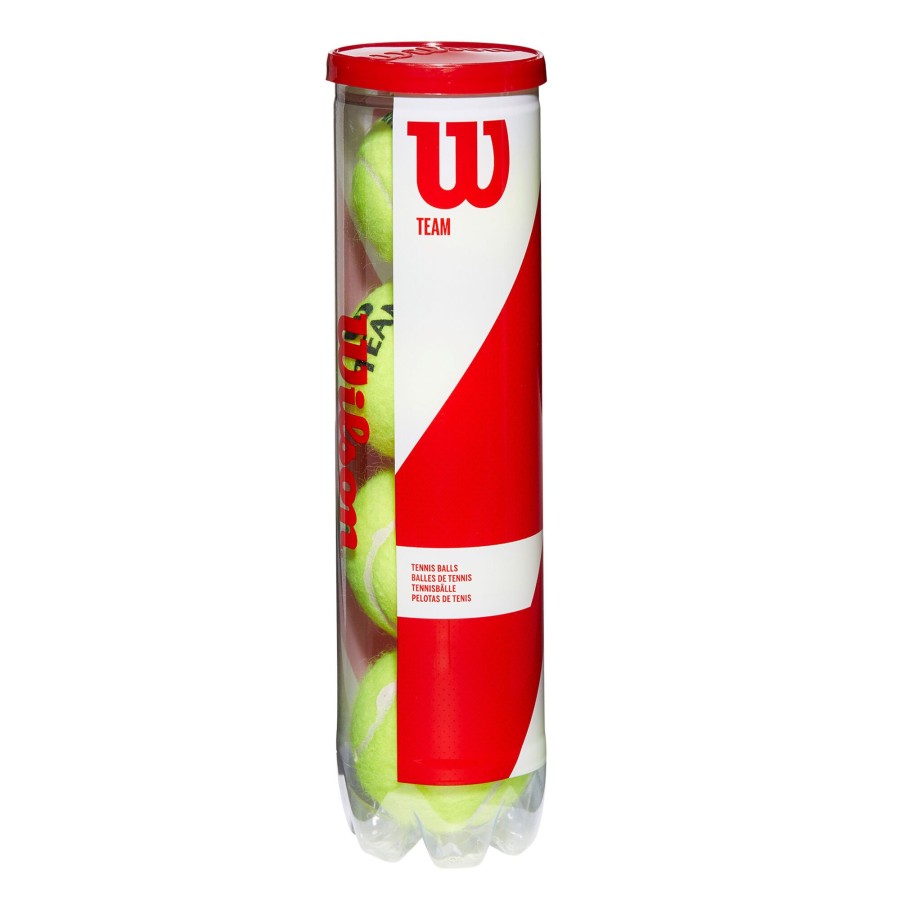 Tennisballen Wilson | Team W Practice Verpakking 4 Stuks