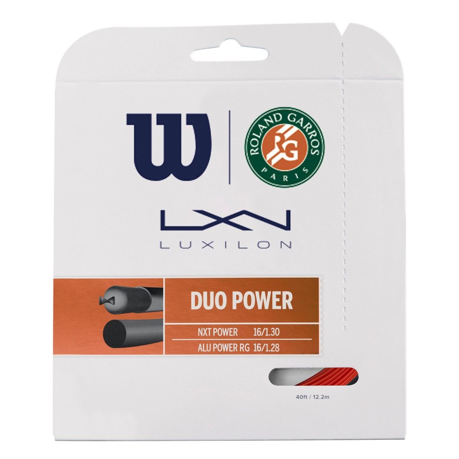 Tennissnaren Wilson | Duo Power Roland Garros Set Snaren 12,2M