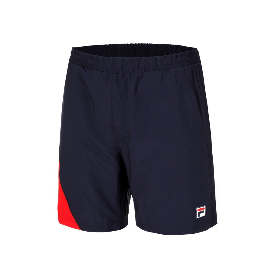 Tenniskleding Fila | Amari Shorts Heren Donkerblauw