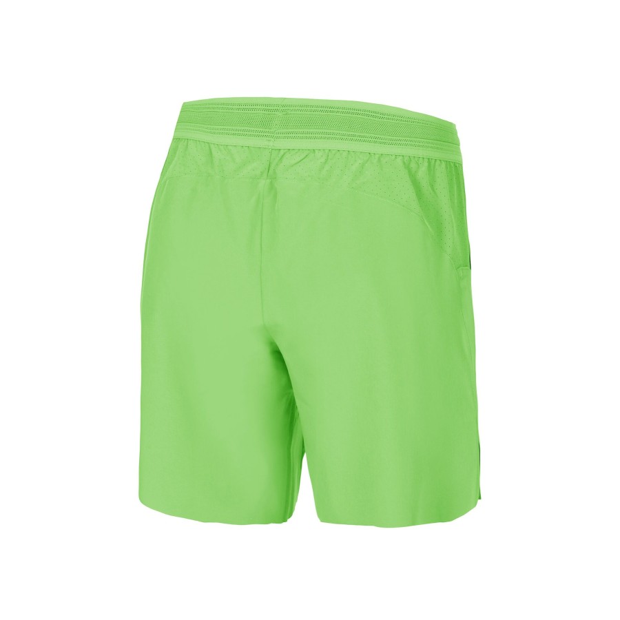 Tenniskleding Nike | Dri-Fit Advantage Rafa 7In Shorts Heren Neongroen