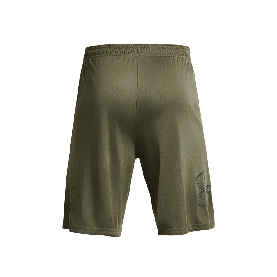 Tenniskleding Under Armour | Tech Graphic Shorts Heren Olijf