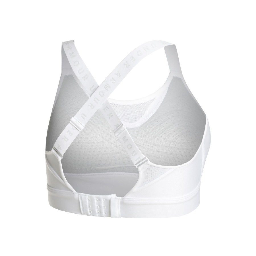 Tenniskleding Under Armour | Infinity High Sport-Bh Dames Wit
