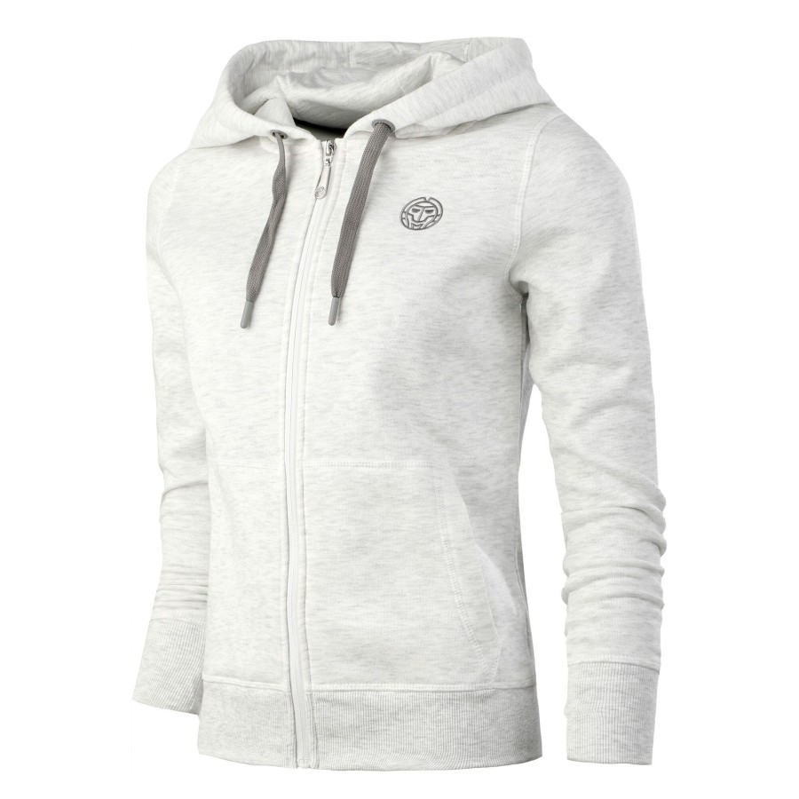 Tenniskleding BIDI BADU | Dalila Basic Tracksuit Trainingspak Dames Creme