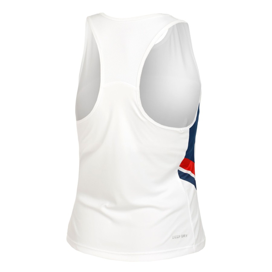 Tenniskleding Lotto | Squadra Iii Tanktop Dames Wit