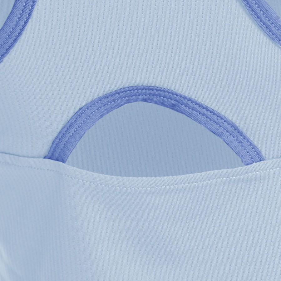 Tenniskleding Nike | Dri-Fit Court Dimension Tanktop Meisjes Lichtblauw, Blauw