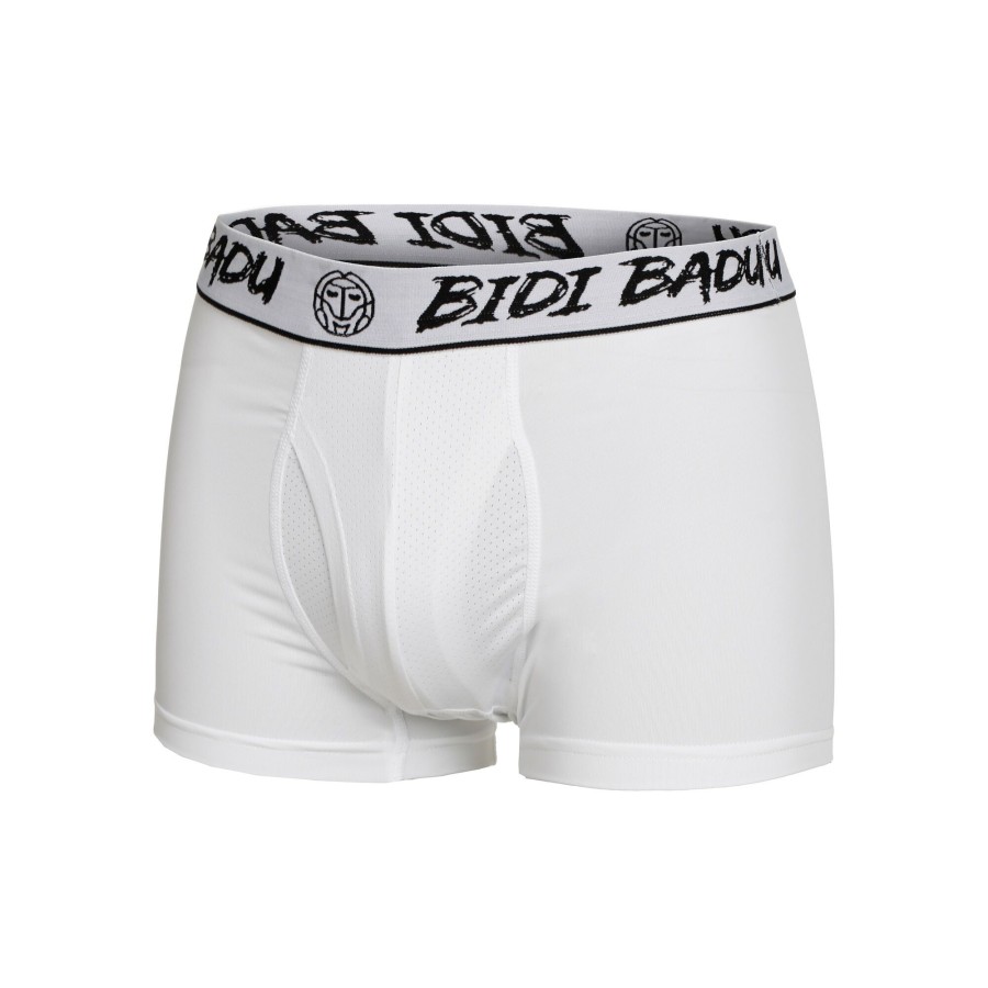 Tenniskleding BIDI BADU | Crew Boxershort Heren Wit