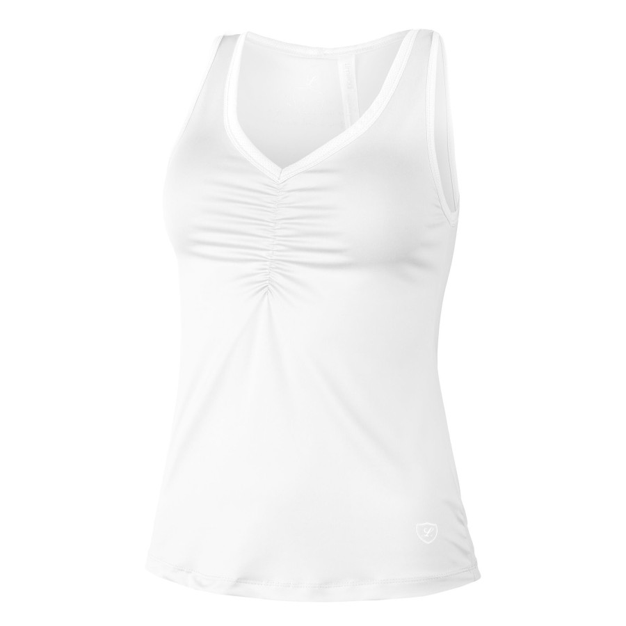 Tenniskleding Limited Sports | Bubble Tanktop Dames Wit
