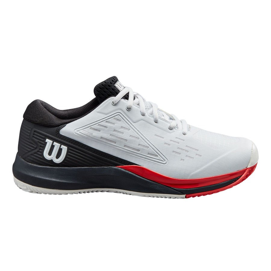 Tennisschoenen Wilson | Rush Pro Ace Gravelschoen Heren Wit, Zwart