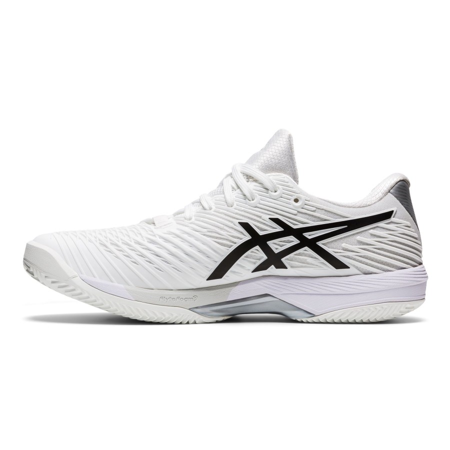 Tennisschoenen ASICS | Solution Speed Ff 2 Clay Gravelschoen Heren Wit, Zwart
