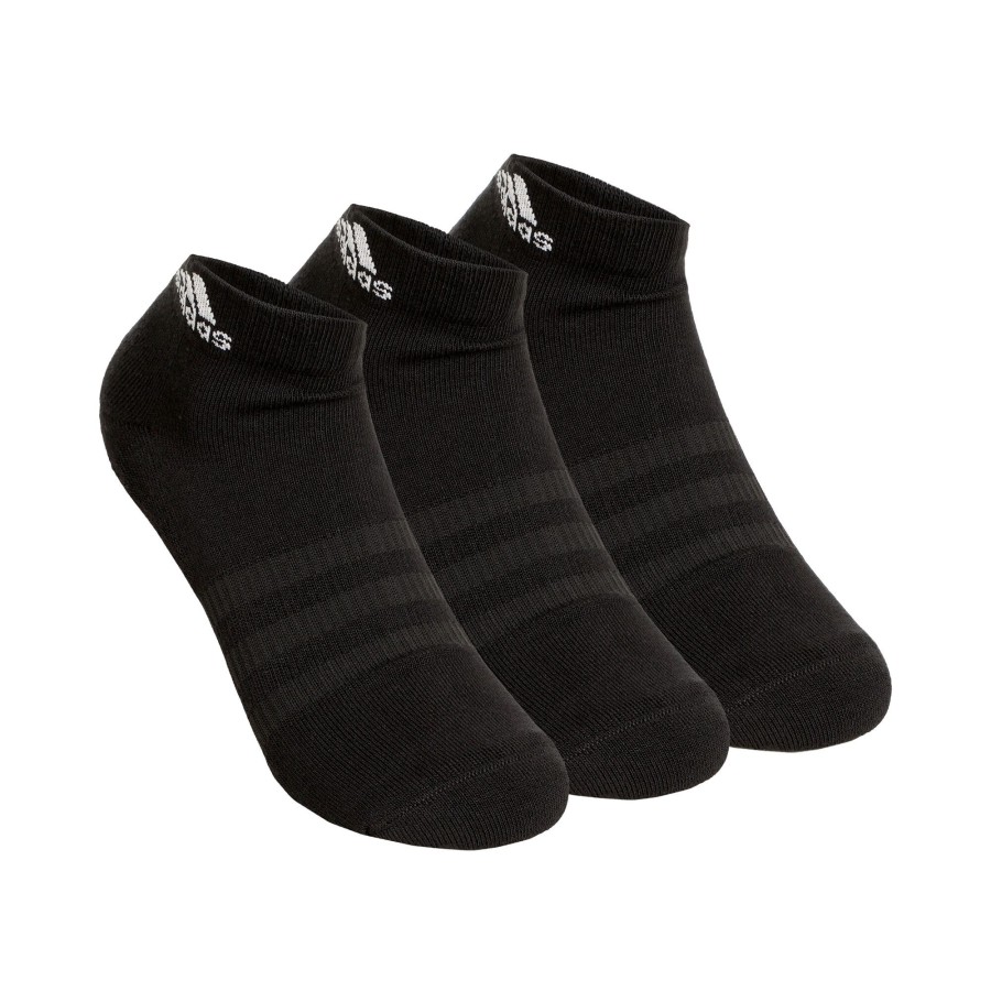 Tenniskleding adidas | Crew Sportswear Ankle Sportsokken Verpakking 3 Stuks Zwart, Wit