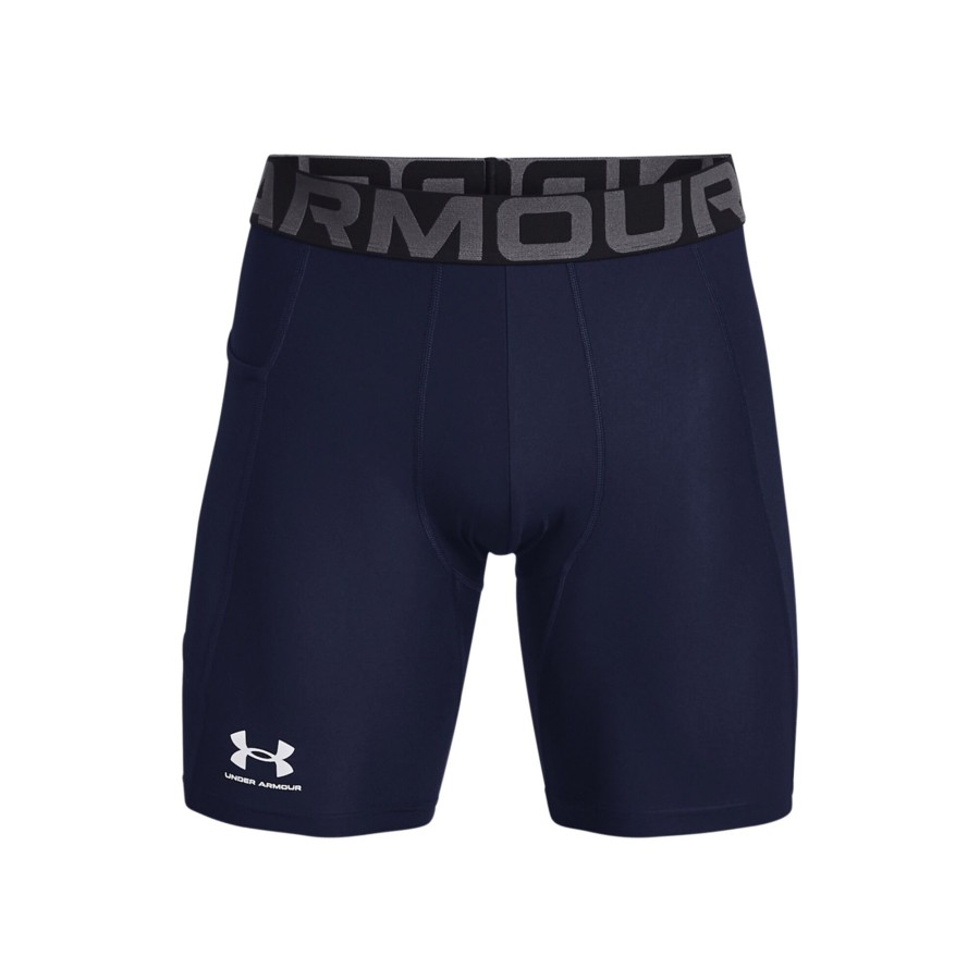Tenniskleding Under Armour | Heatgear Shorts Heren Donkerblauw, Zwart