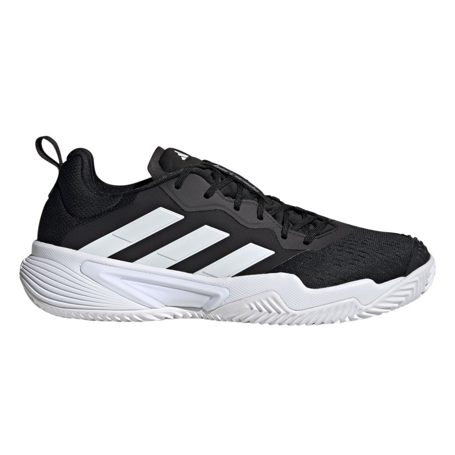 Tennisschoenen adidas | Barricade Gravelschoen Heren Zwart, Wit