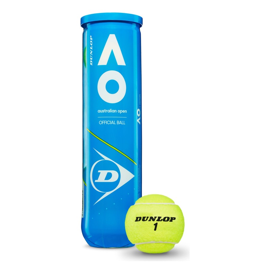 Tennisballen Dunlop | Australian Open Verpakking 4 Stuks