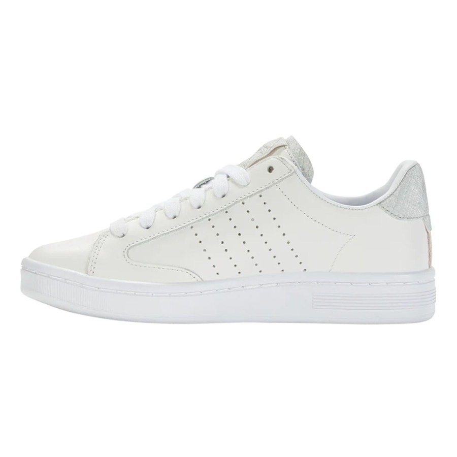 Tennisschoenen K-Swiss | Lozan Klub Lth Vrijtijdsschoen Dames Wit, Lichtgrijs