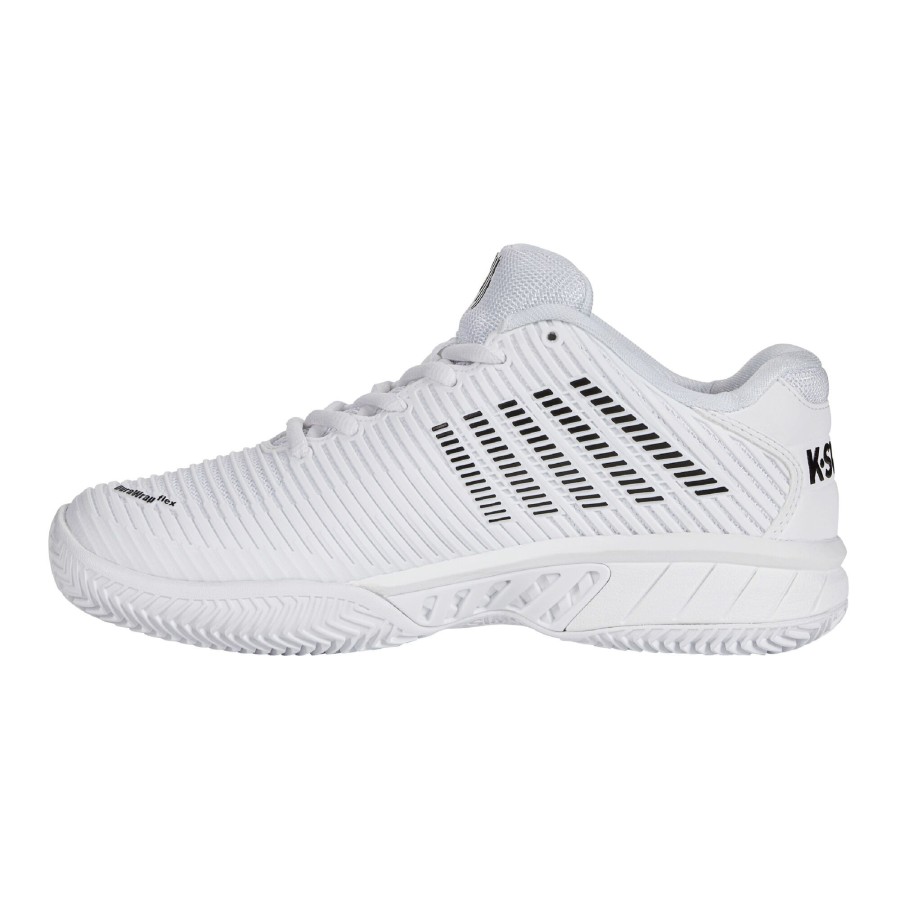 Tennisschoenen K-Swiss | Hypercourt Express 2 Gravelschoen Dames Wit, Zwart