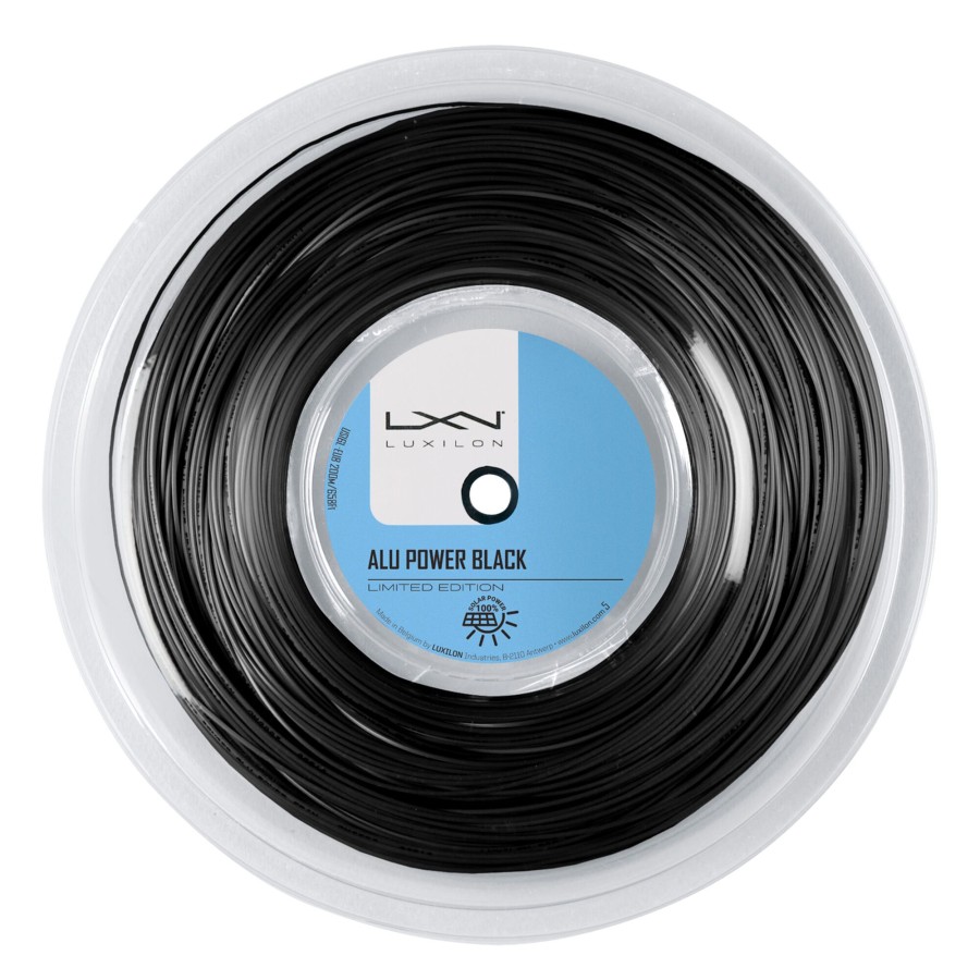 Tennissnaren Luxilon | Alu Power Black Ltd Rol Snaren 200M