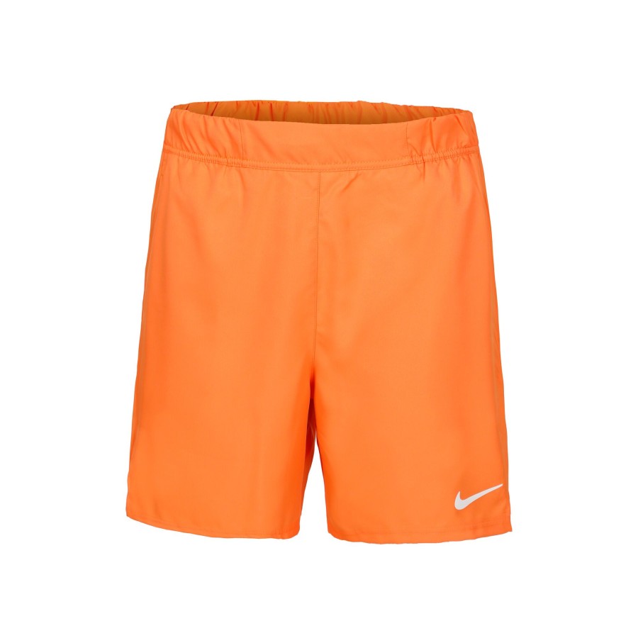 Tenniskleding Nike | Dri-Fit Court Victory 7In Shorts Heren Oranje, Wit