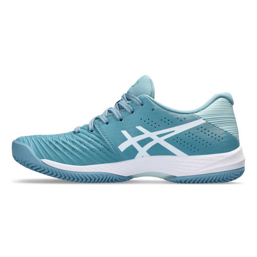 Tennisschoenen ASICS | Solution Swift Ff Gravelschoen Dames Petrolblauw, Wit