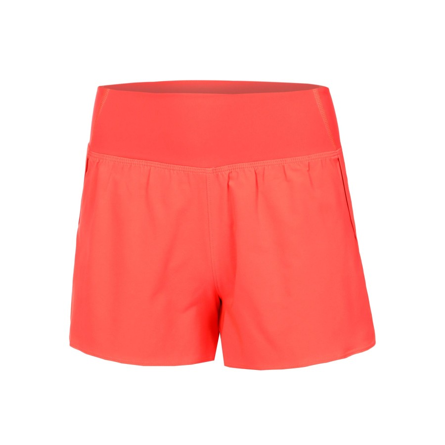 Tenniskleding Under Armour | Flex Woven 2In1 Shorts Dames Rood