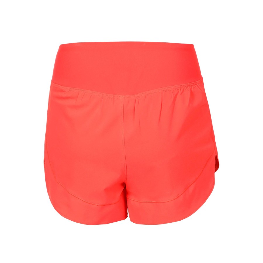 Tenniskleding Under Armour | Flex Woven 2In1 Shorts Dames Rood