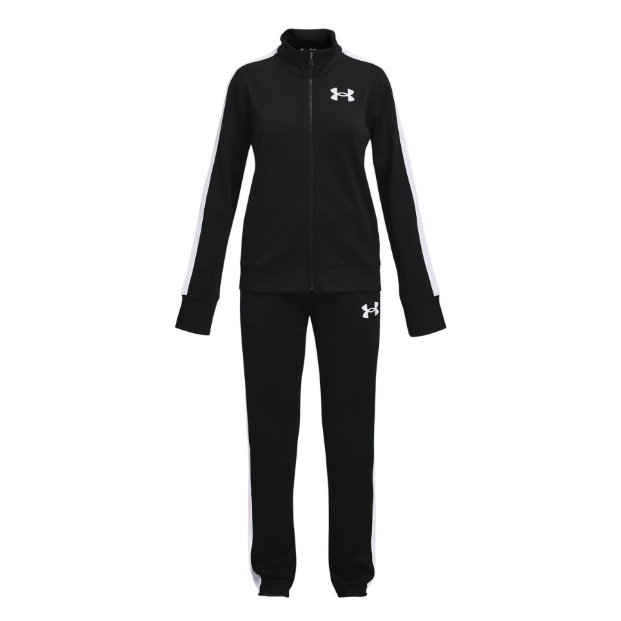 Tenniskleding Under Armour | Em Knit Trainingspak Meisjes Zwart