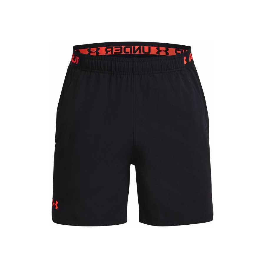 Tenniskleding Under Armour | Vanish Woven 6In Graphic Shorts Heren Zwart